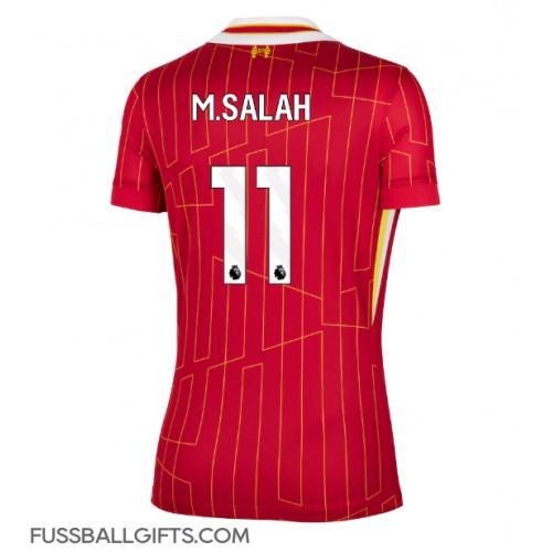 Liverpool Mohamed Salah #11 Fußballbekleidung Heimtrikot Damen 2024-25 Kurzarm